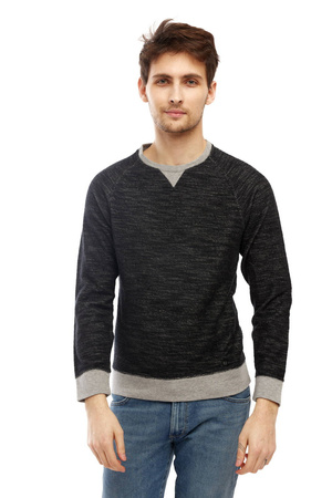 LEE RAGLAN CREW SWS REGULAR FIT BLACK L80JCK01