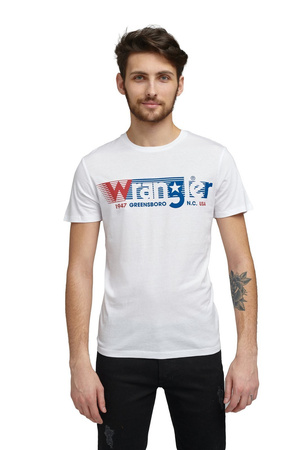 WRANGLER SS TEE WHITE W7D2FQ989