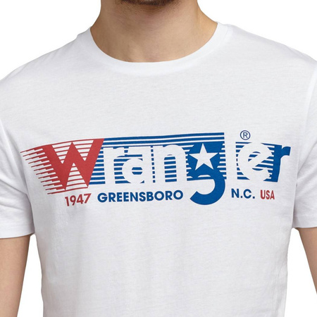 WRANGLER SS TEE WHITE W7D2FQ989